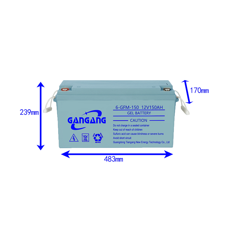 بطارية جل AGM 12V 150AH تستخدم للنظام الشمسي